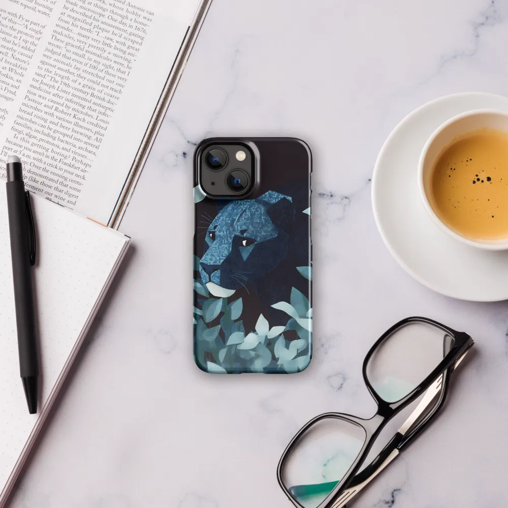 Lurking Blue: The Panther's Gaze