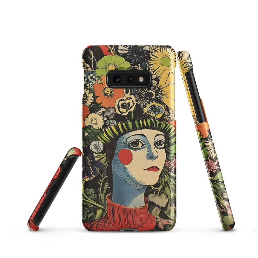 Floral Whimsy: A Portrait of Nature's Embrace