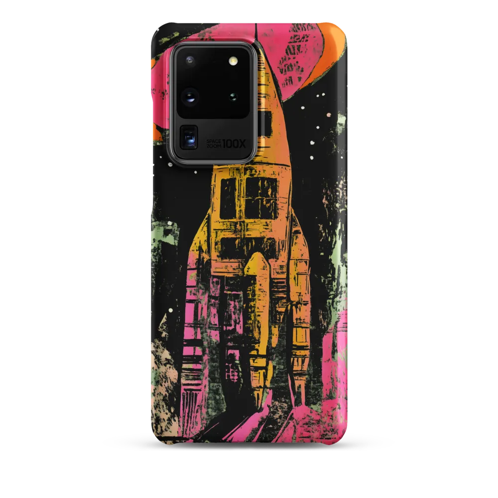 Cosmic Voyage: A Surreal Rocket Adventure