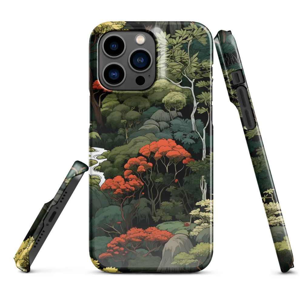 Whispers of the Forest | Phone Case |  14 Pro Max | Snap Case | Glossy