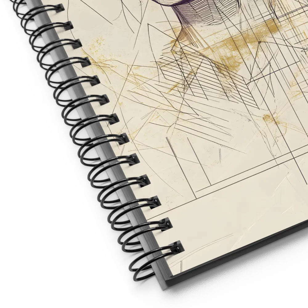 The Geometry of Reflection | Spiral Notebook