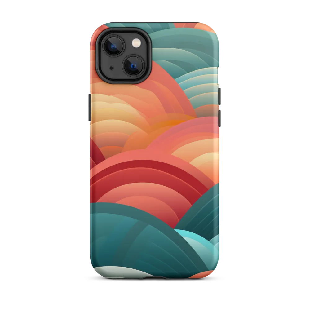 Rhythms of the Waves | Phone Case |  14 Plus | Tough Case | Matte