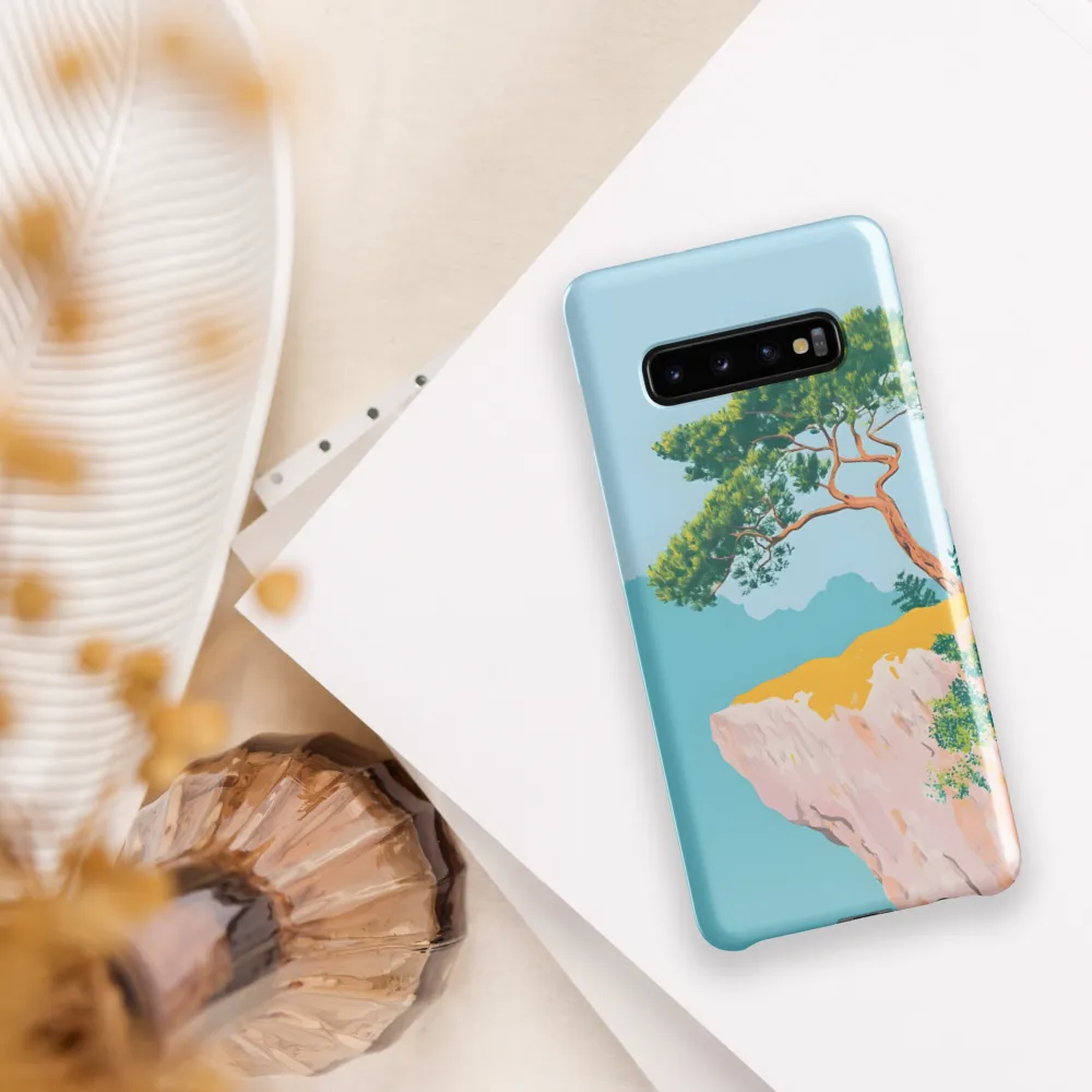 Serenity on the Edge | Phone Case |  S10 Plus | Snap Case | Glossy