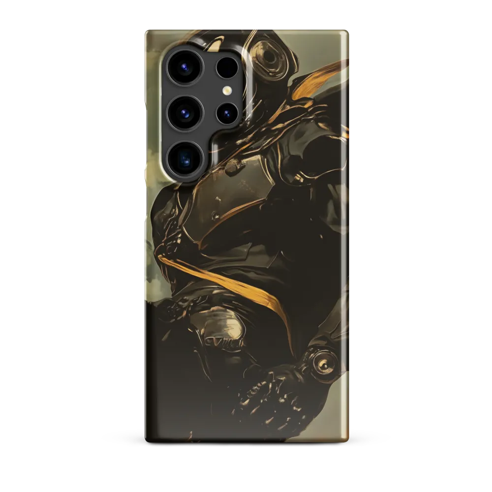 Ethereal Explorer: The Enigmatic Astronaut | Phone Case |  S24 Ultra | Snap Case | Glossy