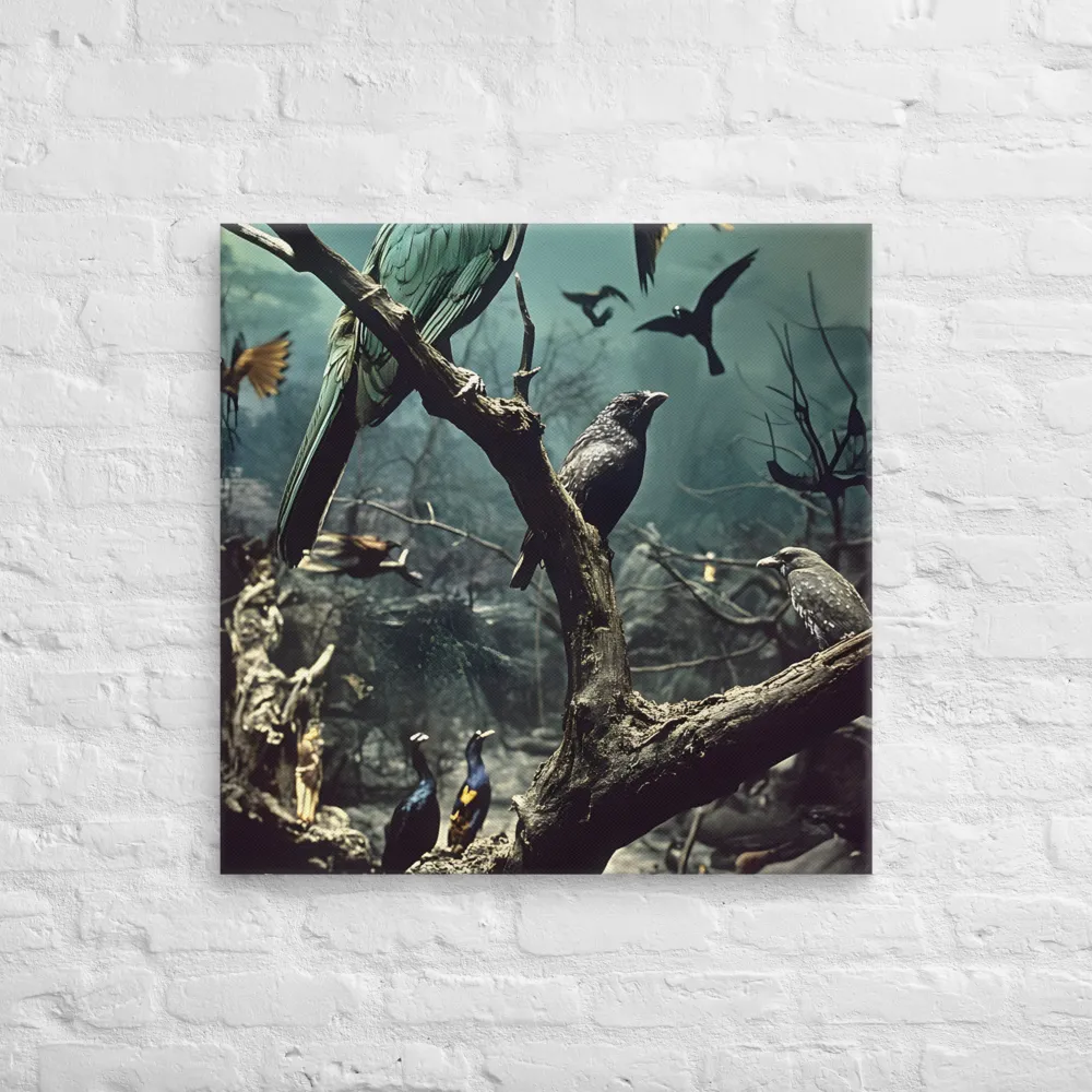 Whispers of the Avian Realm | Canvas | 28″×28″