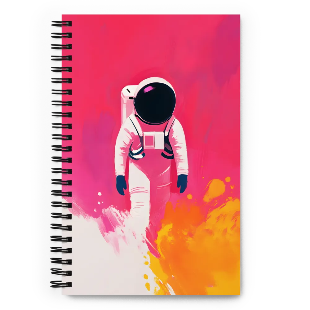 Journey through the Cosmos | Spiral Notebook