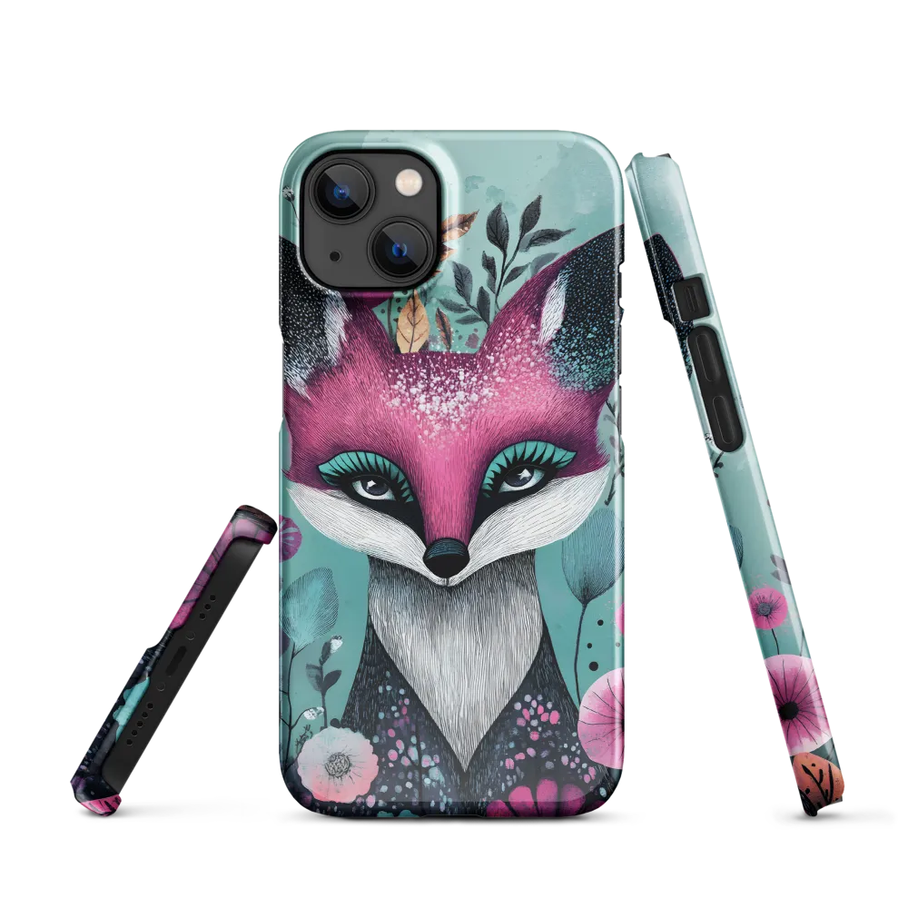 Whimsical Fox Among Blossoms