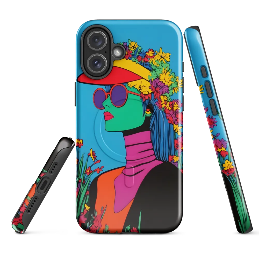 Botanical Elegance | Phone Case |  16 Plus | MagSafe® Tough Case | Glossy