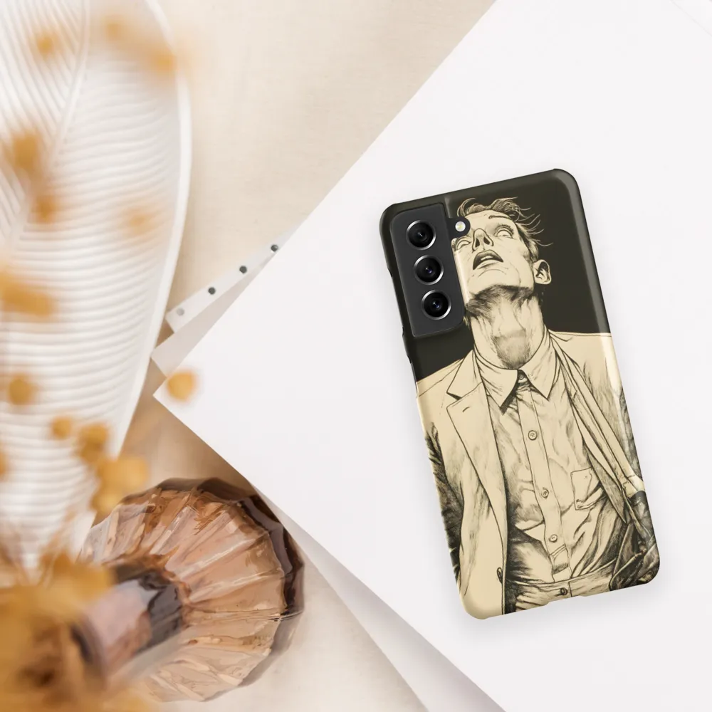 Desperate Gaze | Phone Case |  S21 | Snap Case | Matte