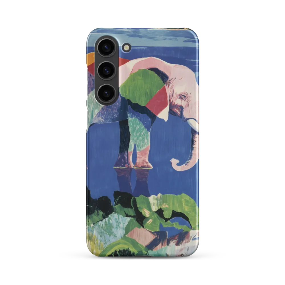Serenity in Color: The Elephants of Reflection