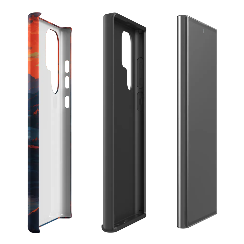 Ethereal Evening: A Digital Dusk