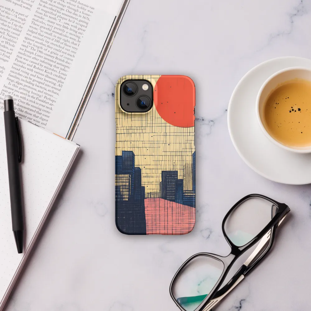 Urban Echoes: A Minimalist Cityscape