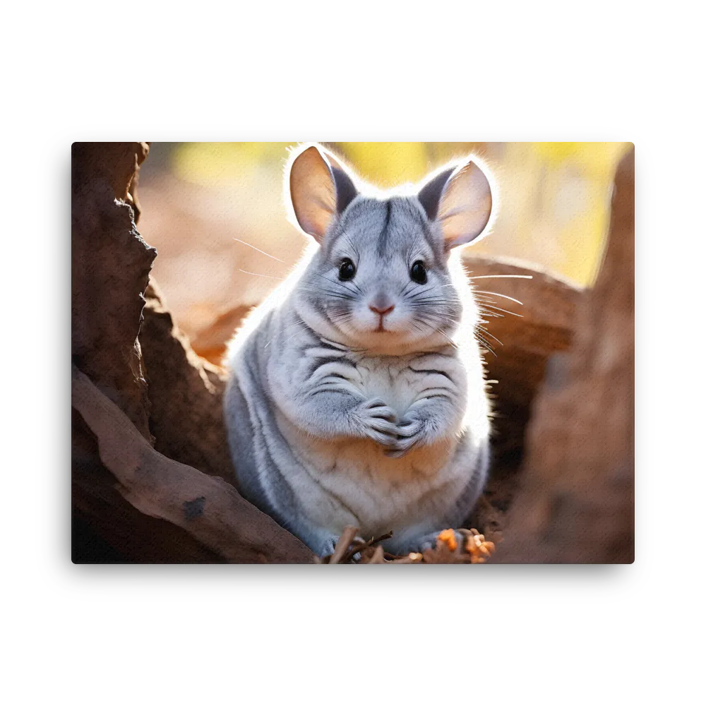 Gentle Whispers of Nature: The Chinchilla