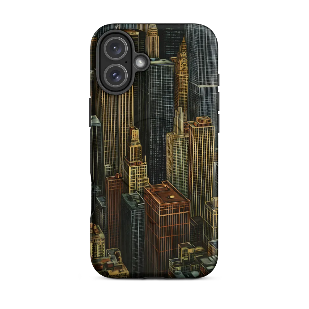 Urban Elegance: A Golden Cityscape