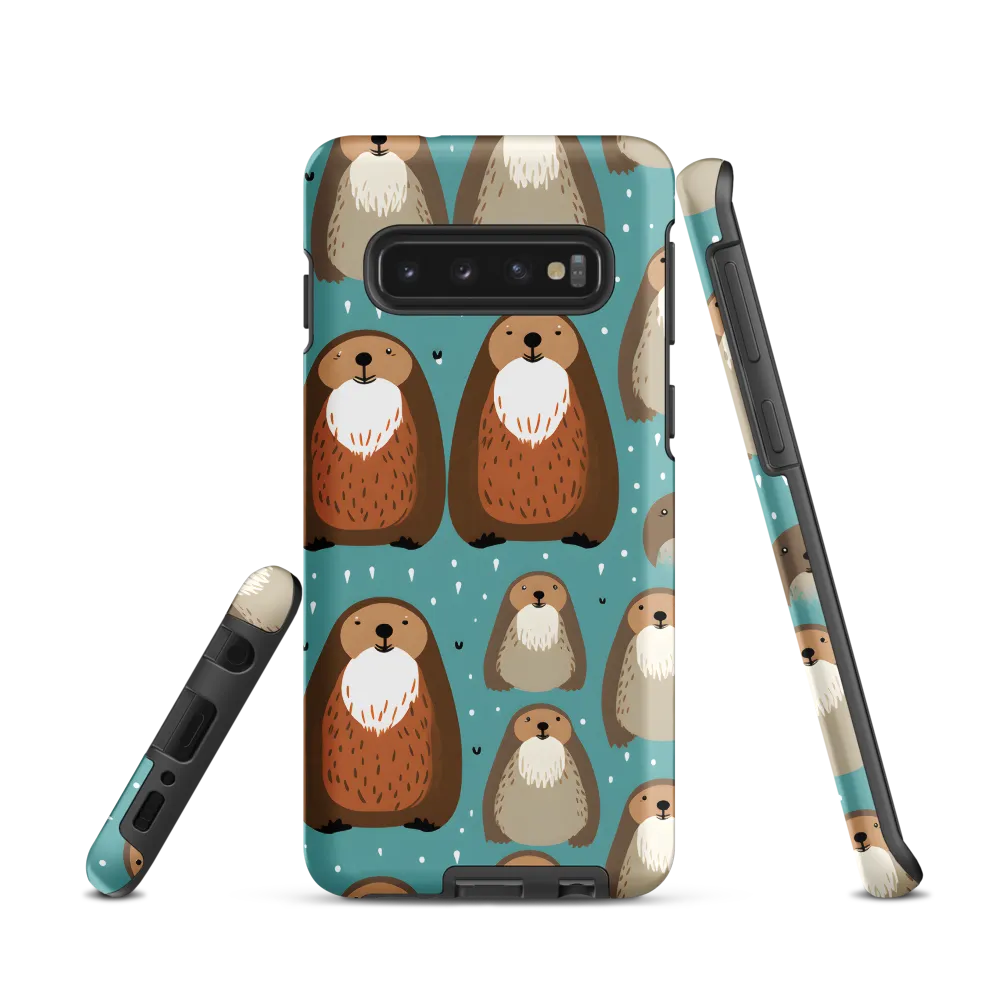 Whimsical Otter Pattern