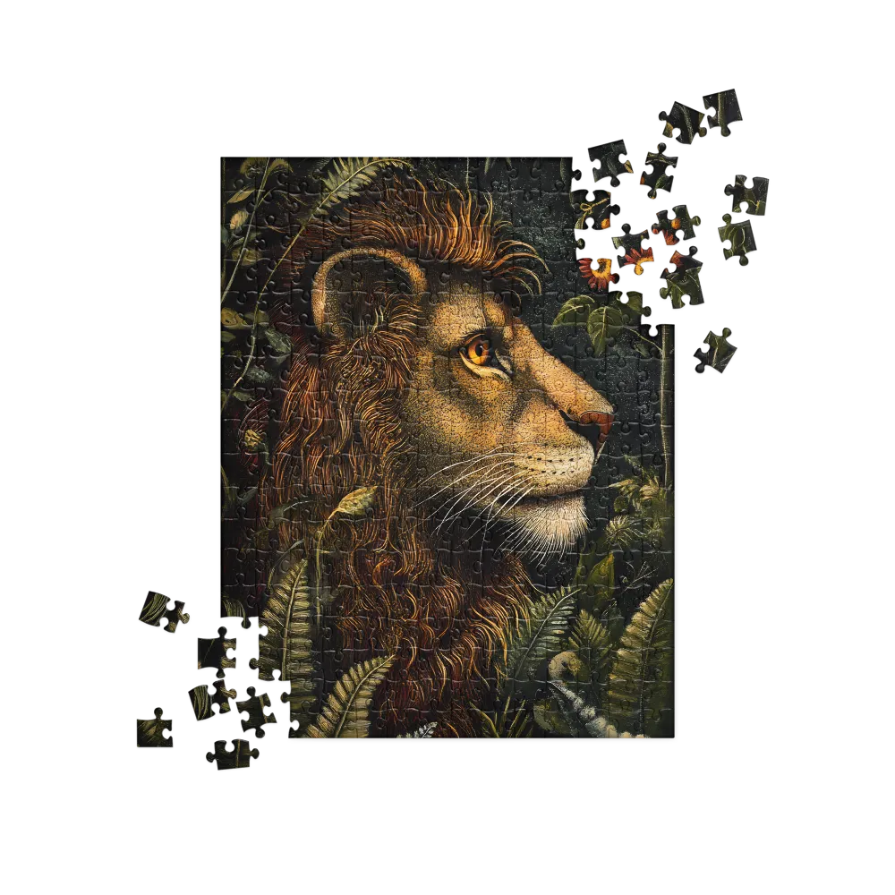 Majestic Roar of the Wild | Jigsaw Puzzle | 252 pieces