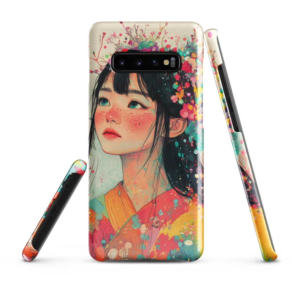 Whispers of Blossoms | Phone Case |  S10 Plus | Snap Case | Glossy