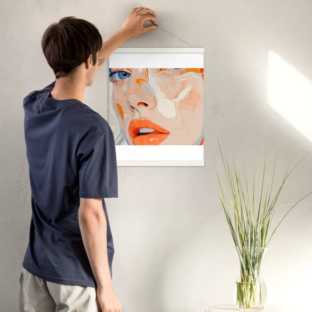 Ethereal Expressions | Poster With White Wood Hanger | 16″×20″