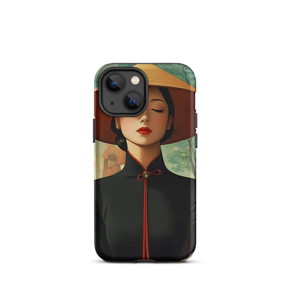 Elegance in Tranquility | Phone Case |  13 mini | Tough Case | Matte