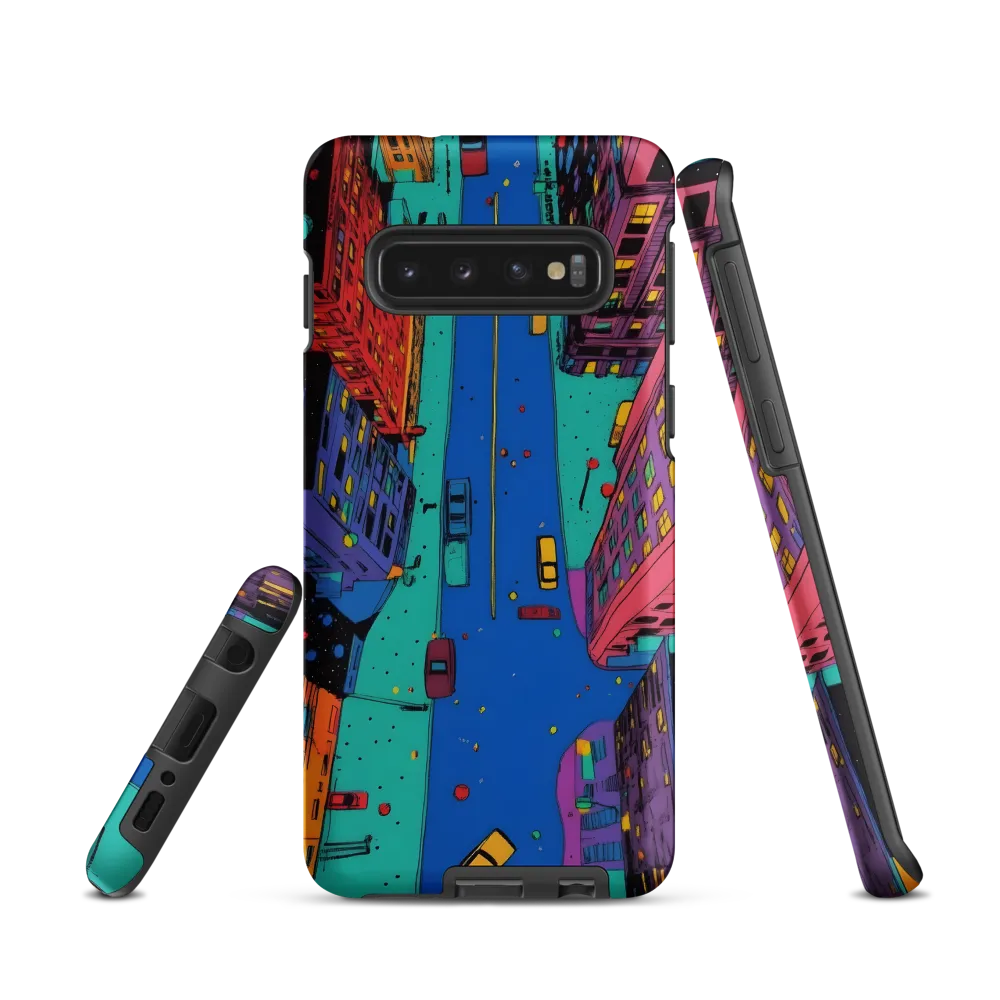 Aerial Dreamscape: The Pulse of Urban Life | Phone Case |  S10 | Tough Case | Matte
