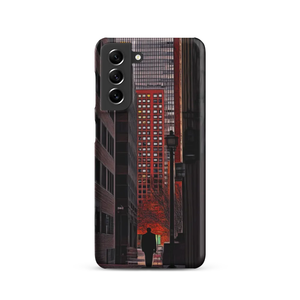 Solitude in the City | Phone Case |  S21 | Snap Case | Matte