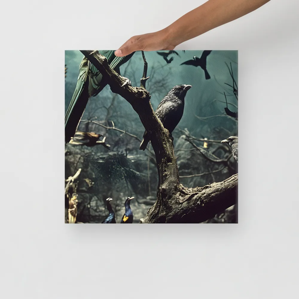 Whispers of the Avian Realm | Canvas | 16″×16″