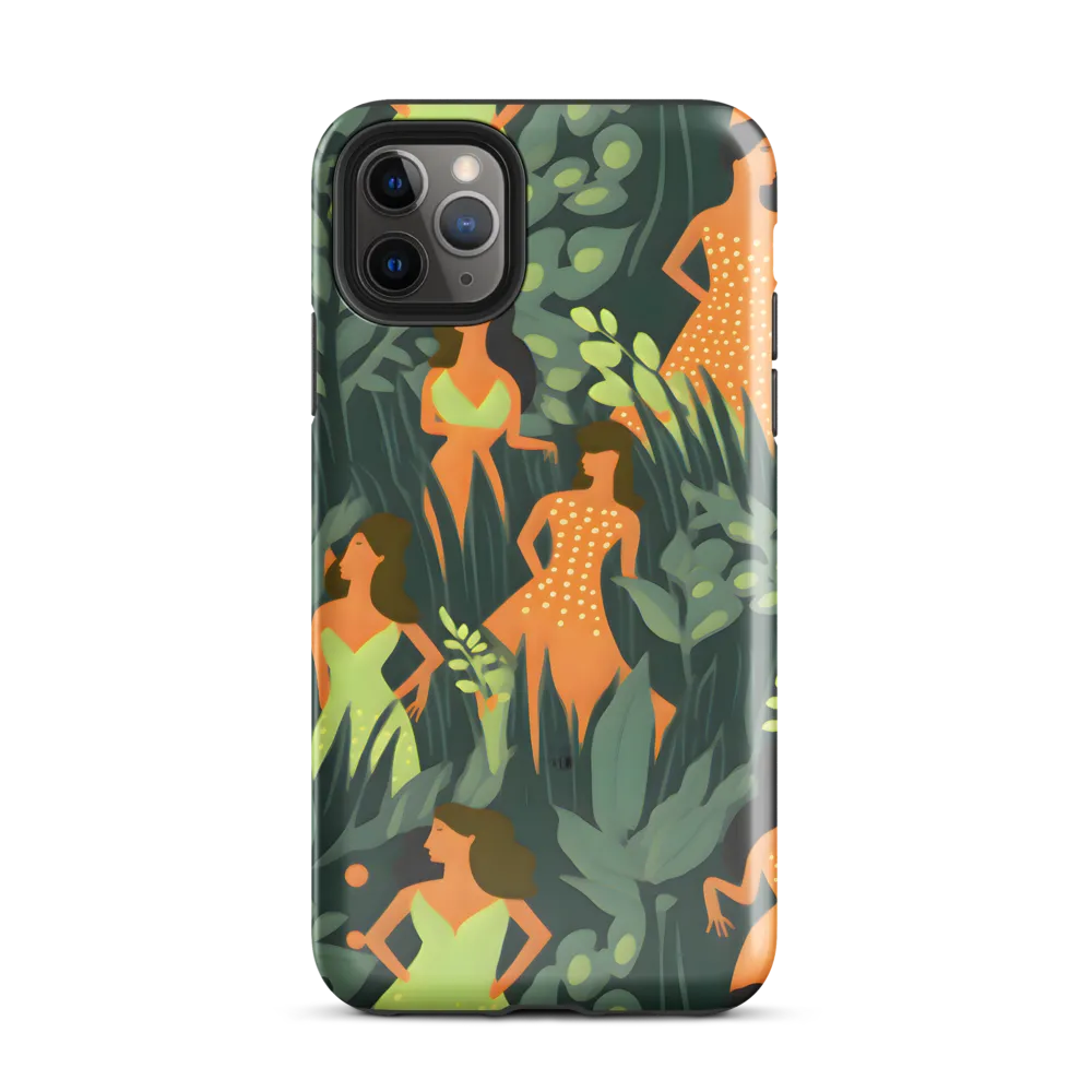 Playful Harmony in Patterns | Phone Case |  11 Pro Max | Tough Case | Glossy