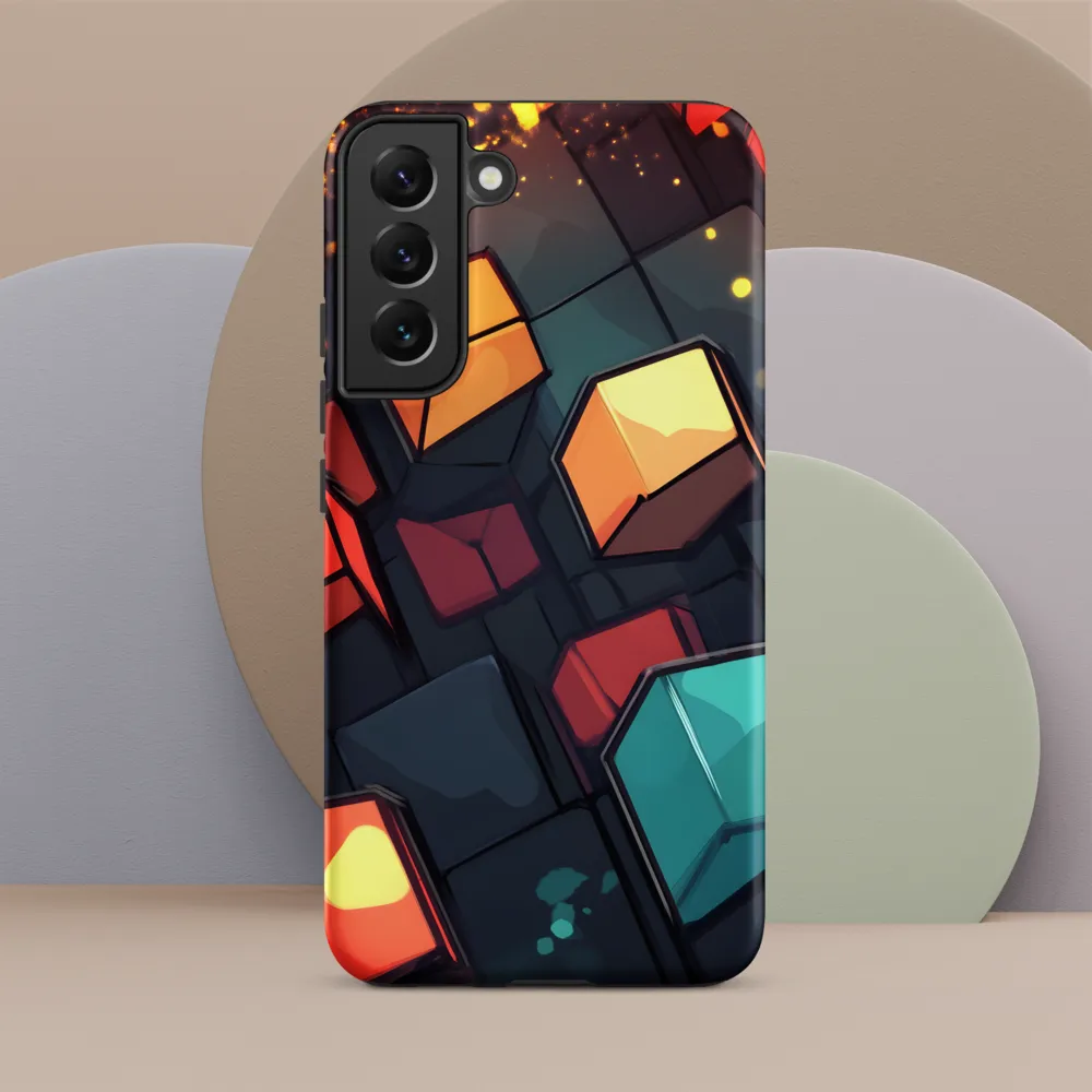 Illuminated Geometry | Phone Case |  S22 Plus | Tough Case | Matte