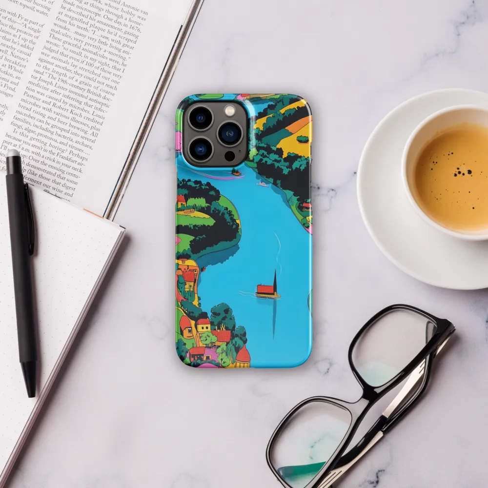 Whimsical River Landscape