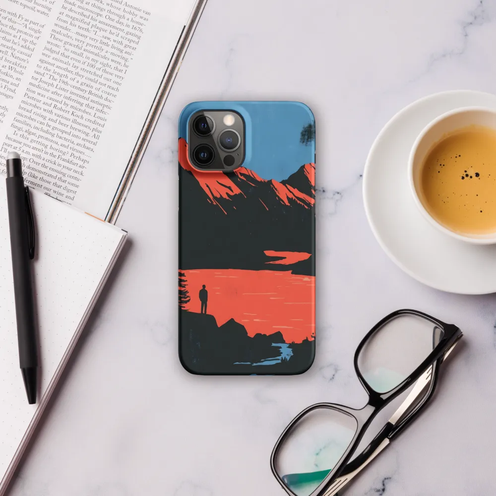 Serenity in Contrast | Phone Case |  12 Pro Max | Snap Case | Matte