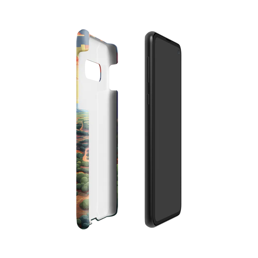 Desert Serenity at Dusk | Phone Case |  S10e | Snap Case | Matte