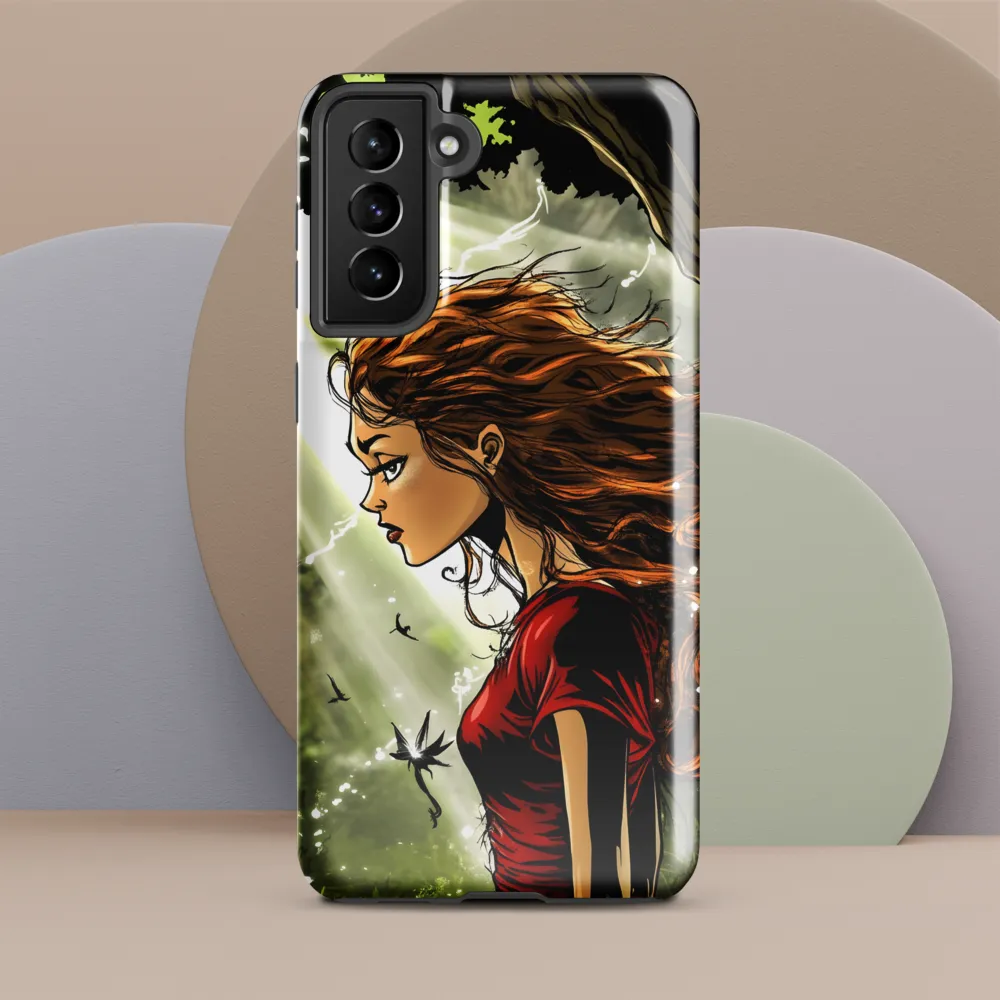 Whispers of Enchantment | Phone Case |  S21 Plus | Tough Case | Glossy