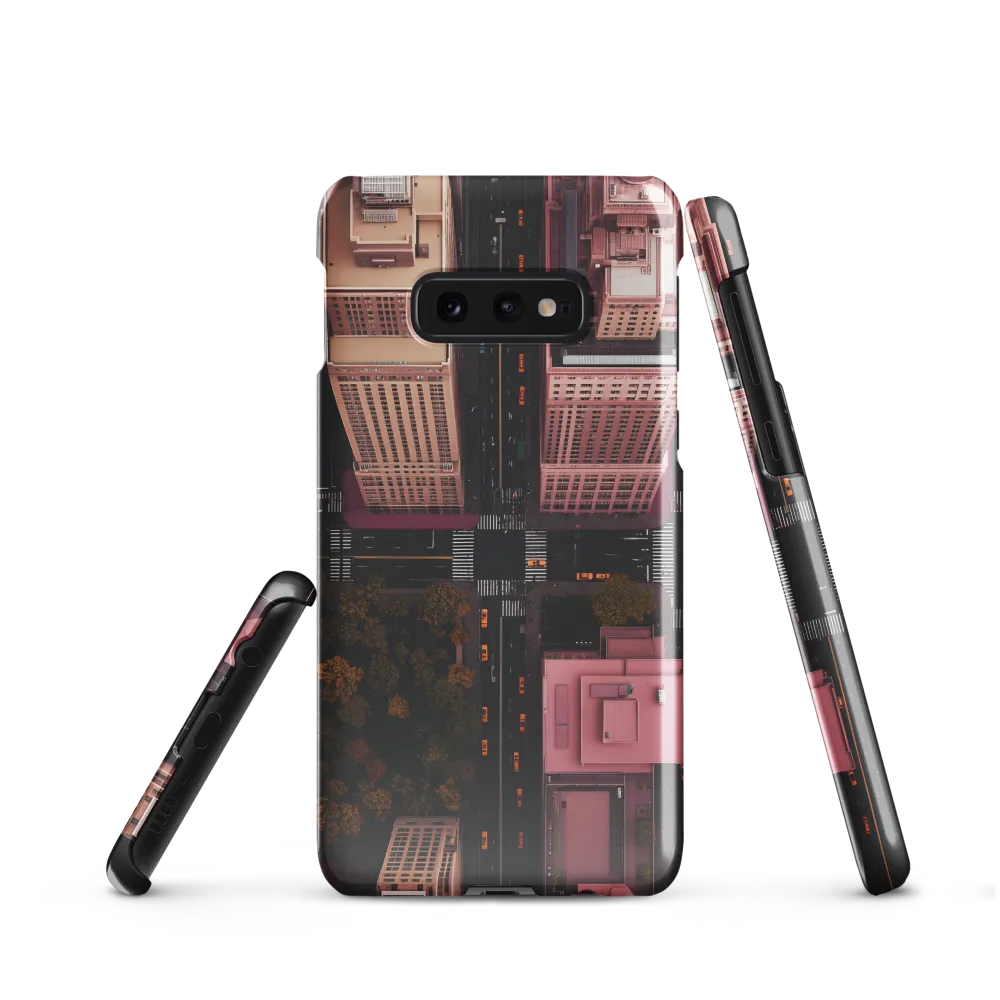 Urban Symphony: Aerial Perspectives | Phone Case |  S10e | Snap Case | Glossy
