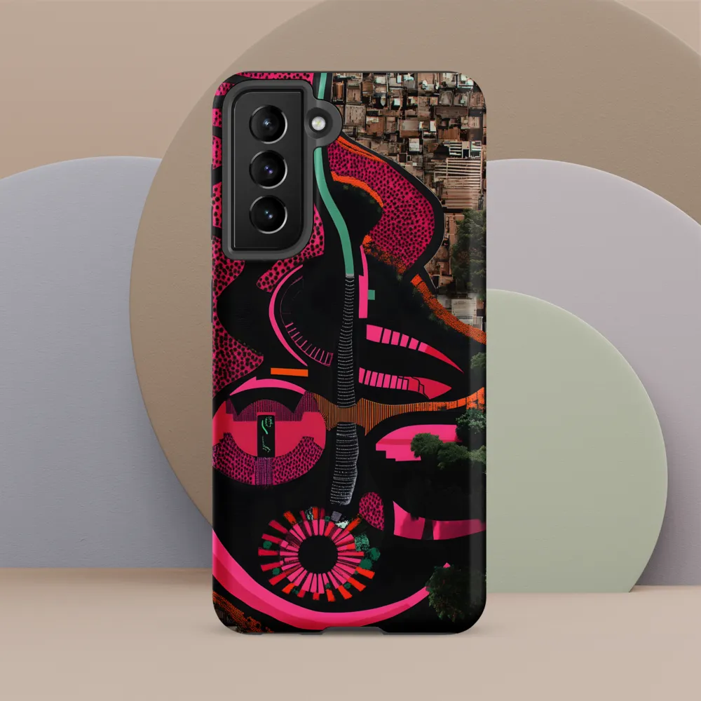 Urban Symphony in Pink