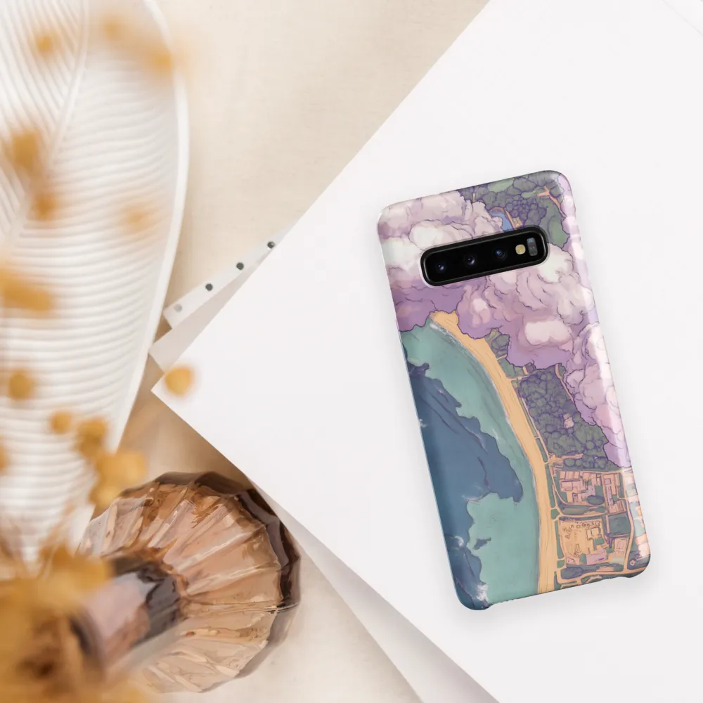 Serenity Over the Coast | Phone Case |  S10 | Snap Case | Matte