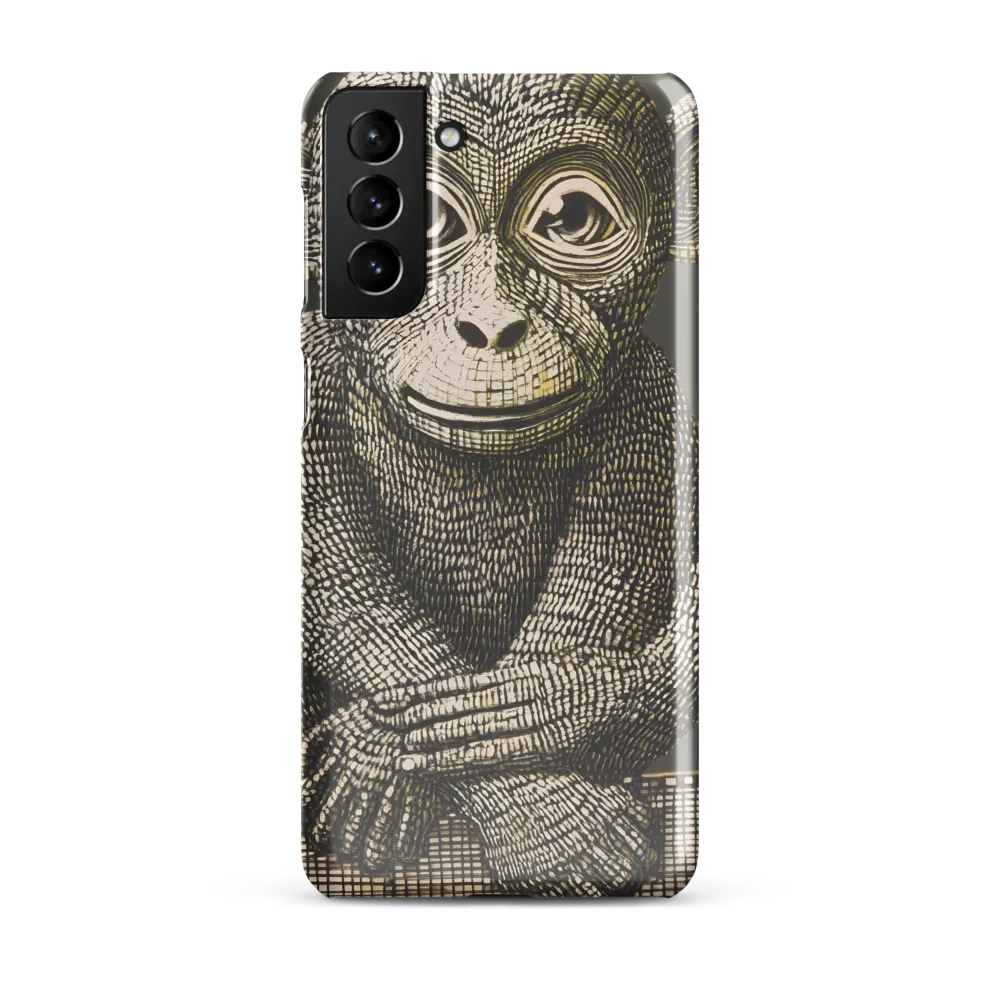 Intricate Primate Portrait