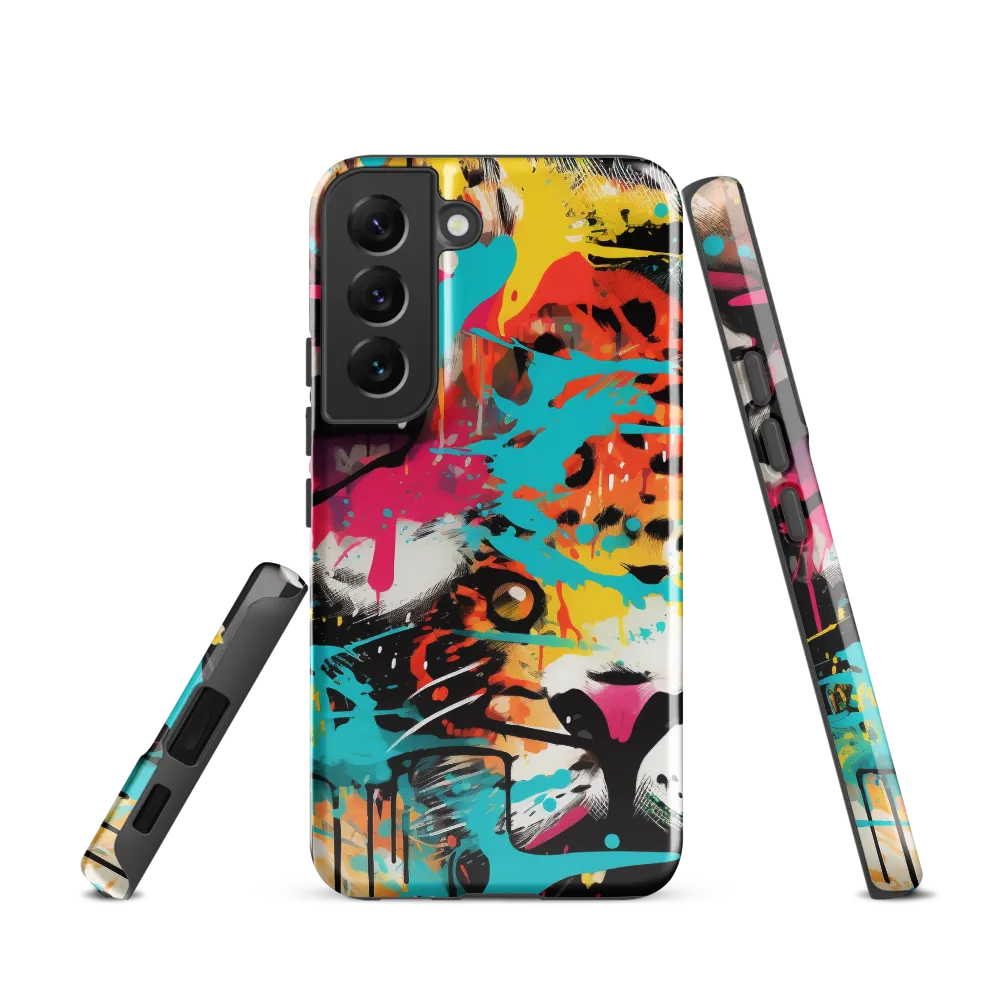 Fierce Fusion: Tiger and Lion in Graffiti