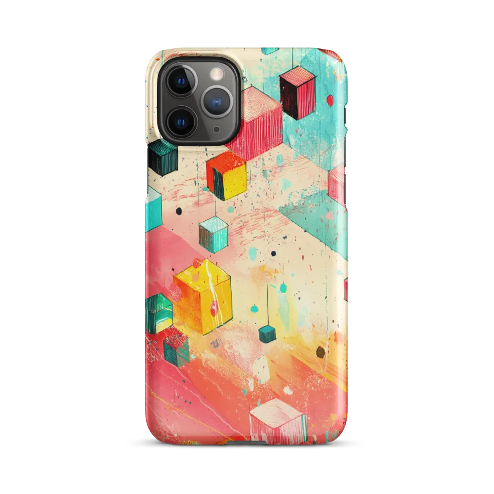 Suspended Cubes in Colorful Abstraction