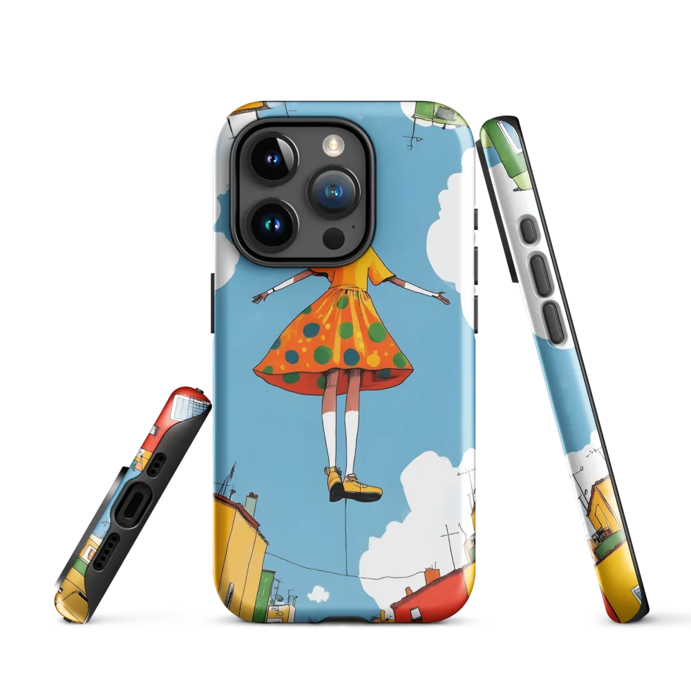 Floating Dreams in a Colorful Sky