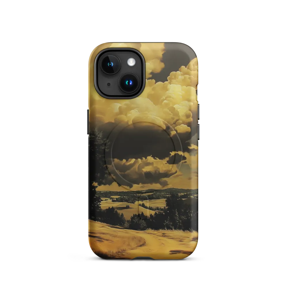 Golden Serenity in the Landscape