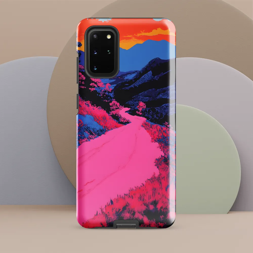 Ethereal Landscape in Vivid Hues