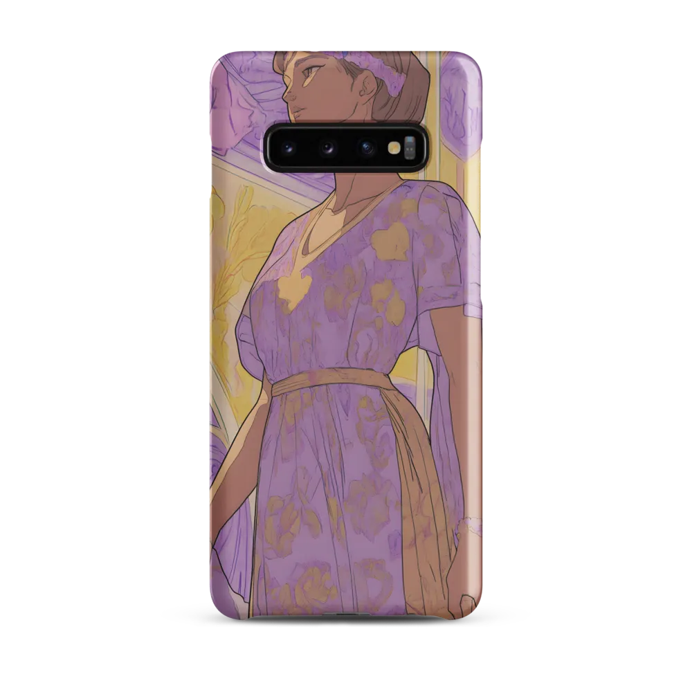 Elegance in Floral Harmony | Phone Case |  S10 Plus | Snap Case | Matte