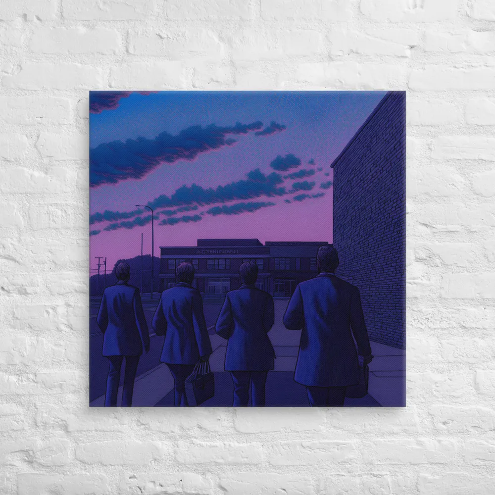 The Twilight Stroll | Canvas | 30″×30″