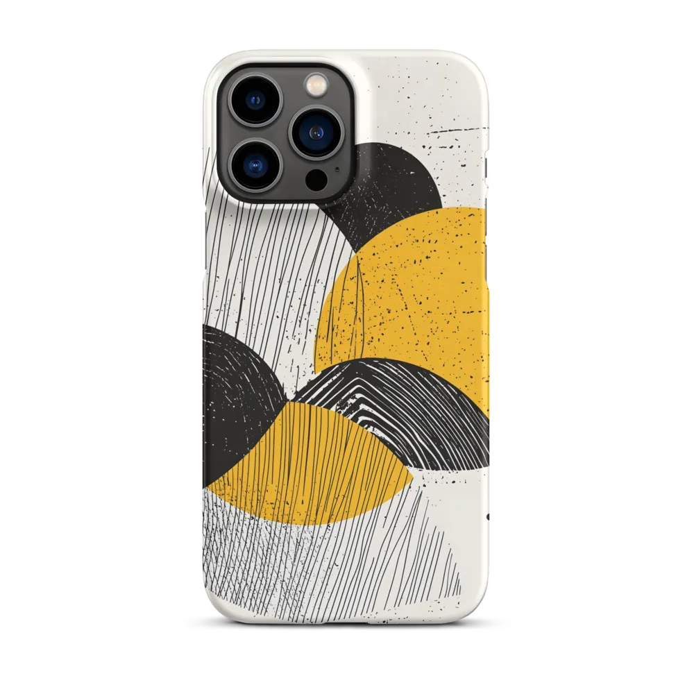 Dynamic Harmony in Black and Yellow