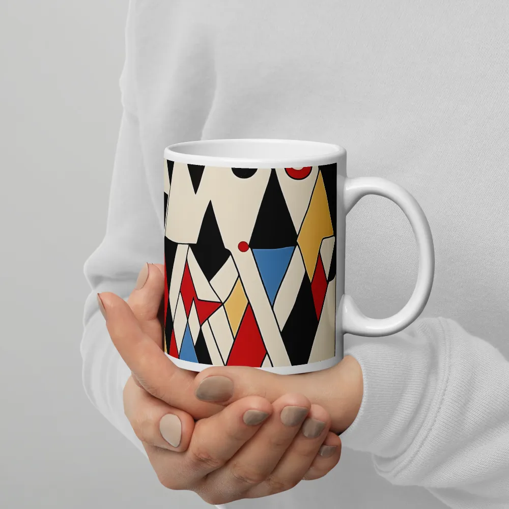 Dynamic Geometric Symphony | Mugs | Multiple Sizes & Colors