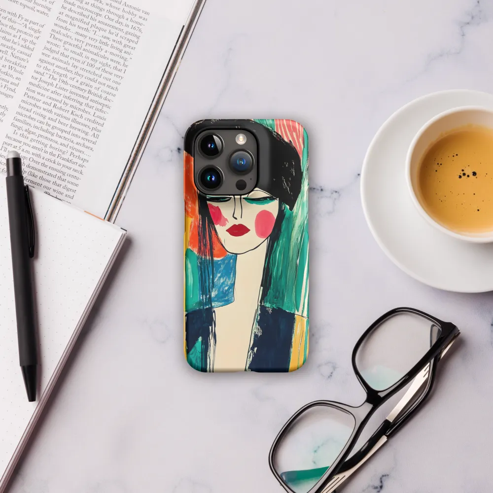 Portrait of Confidence | Phone Case |  15 Pro | Snap Case | Matte