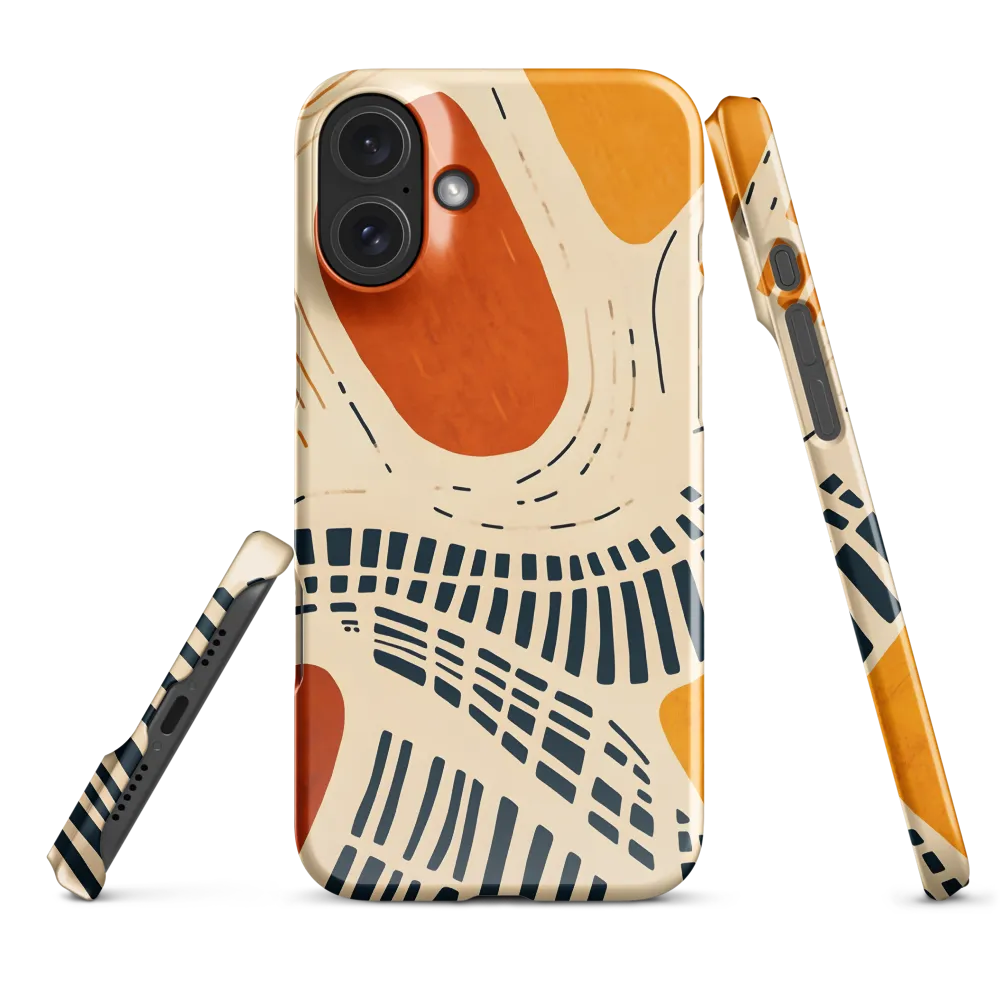 Urban Patterns in Harmony | Phone Case |  16 Plus | Snap Case | Glossy