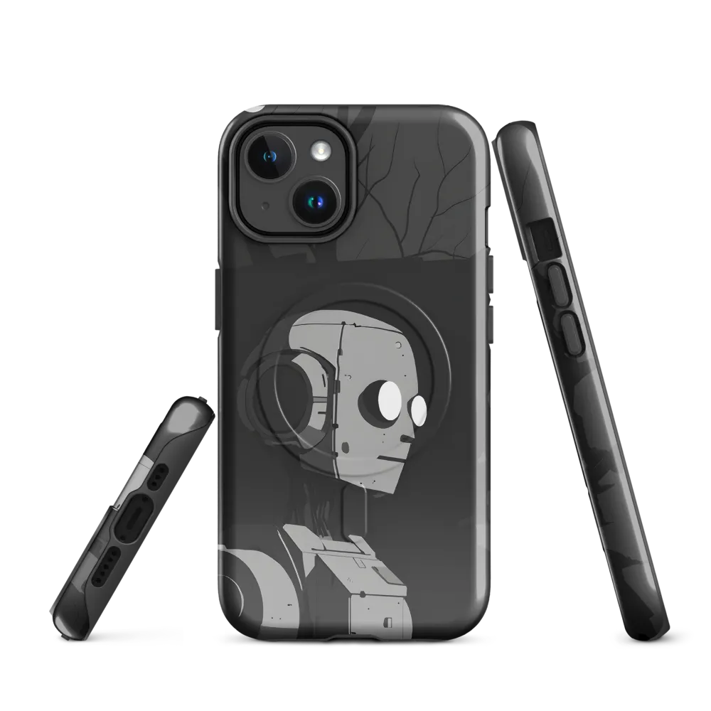 Curiosity in Shadows | Phone Case |  14 | MagSafe® Tough Case | Glossy