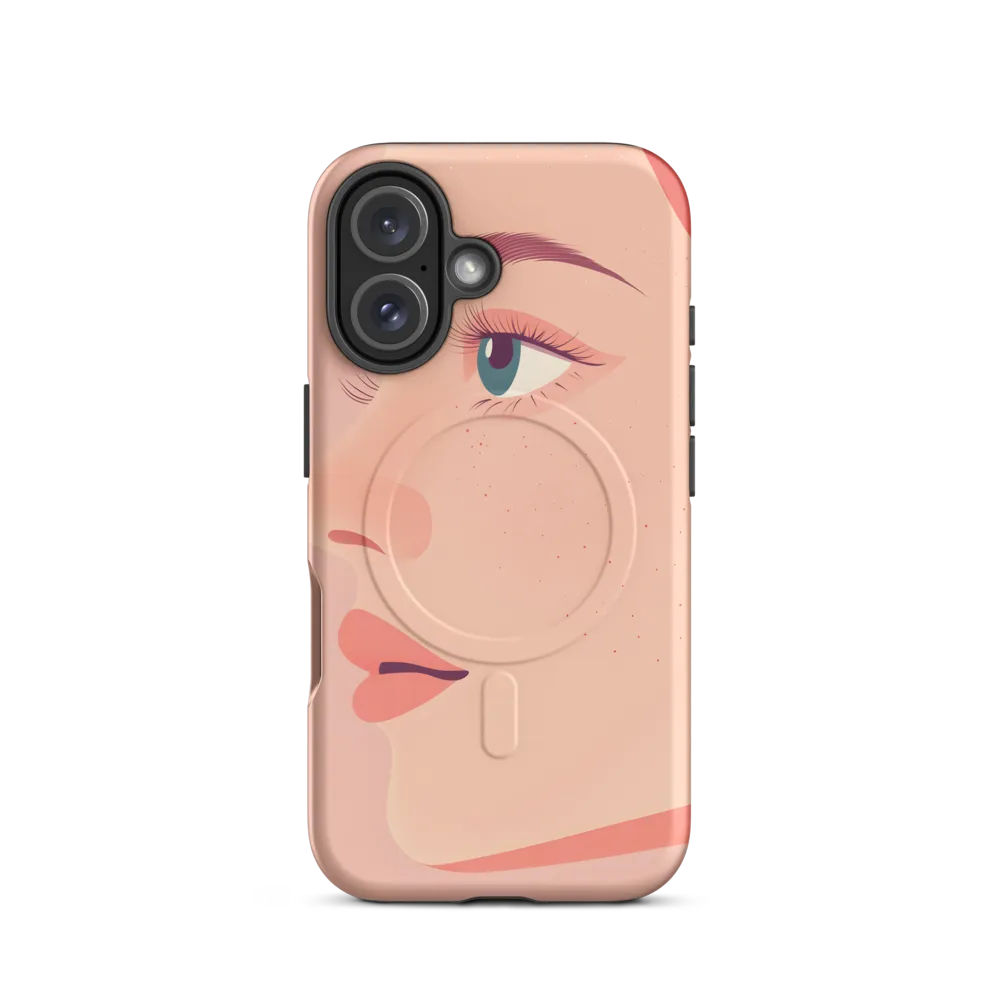 Serenity in Profile | Phone Case |  16 | MagSafe® Tough Case | Matte