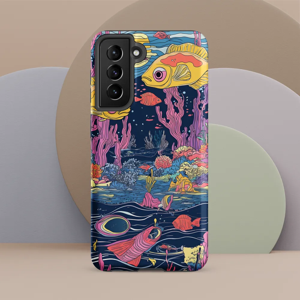 Underwater Dreamscape: A Playful Encounter